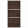 Shoe Cabinet Brown Oak 60x21x125.5 cm - Stylish Storage