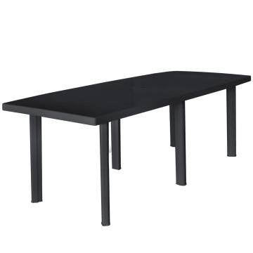 Garden Table Anthracite 216x90 cm - Durable & Weather Resistant