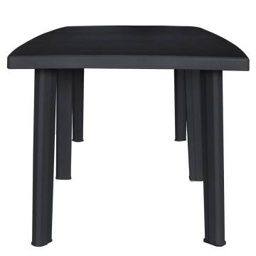 Garden Table Anthracite 216x90 cm - Durable & Weather Resistant