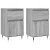 Trendy Grey Sonoma Sideboards - 2 pcs | HipoMarket