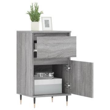 Trendy Grey Sonoma Sideboards - 2 pcs | HipoMarket