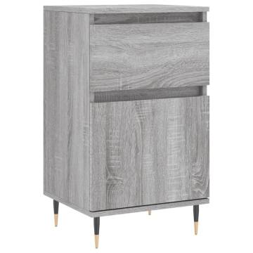 Trendy Grey Sonoma Sideboards - 2 pcs | HipoMarket