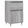 Trendy Grey Sonoma Sideboards - 2 pcs | HipoMarket