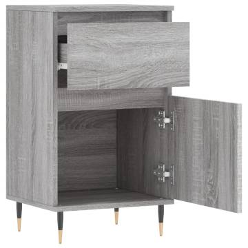 Trendy Grey Sonoma Sideboards - 2 pcs | HipoMarket