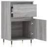 Trendy Grey Sonoma Sideboards - 2 pcs | HipoMarket