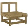 5 Piece Garden Lounge Set - Impregnated Pine Wood | HipoMarket