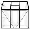 Greenhouse with Base Frame - Anthracite Aluminium 3.61 m²