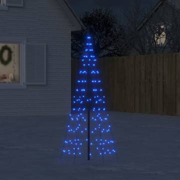 200 LEDs Blue Christmas Tree Light for Flagpole - 180 cm