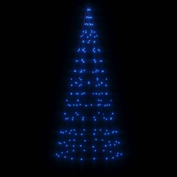 200 LEDs Blue Christmas Tree Light for Flagpole - 180 cm