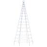 200 LEDs Blue Christmas Tree Light for Flagpole - 180 cm