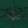 Double-Head Parasol Green 316x240 cm - Stylish Sun Protection