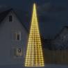 Christmas Tree Light on Flagpole 3000 LEDs Warm White 800 cm Size 800 cm Quantity in Package 1 Number of LEDs 