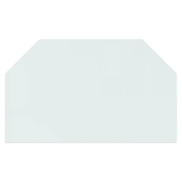 Fireplace Glass Plate Hexagon 100x60 cm - Premium Protection