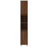 3 Piece Brown Oak Bathroom Cabinet Set | Stylish & Practical