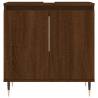 3 Piece Brown Oak Bathroom Cabinet Set | Stylish & Practical