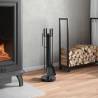 5 Piece Steel Fireplace Tool Set - Durable & Stylish | HipoMarket