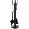 5 Piece Steel Fireplace Tool Set - Durable & Stylish | HipoMarket