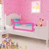 Toddler Safety Bed Rail 2 pcs Pink 102x42 cm Colour pink Size 102 x 42 cm Quantity in Package 2 