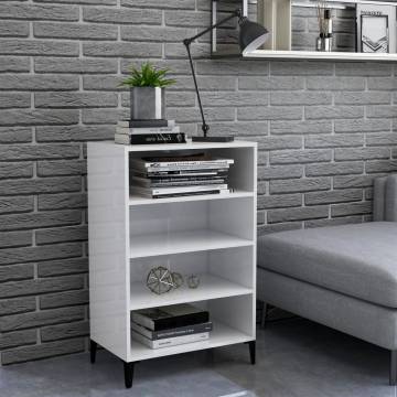 High Gloss White Sideboard - Engineered Wood | HipoMarket