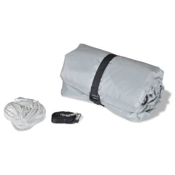 Durable Grey Boat Covers 2 pcs | Fit Length 519-580 cm