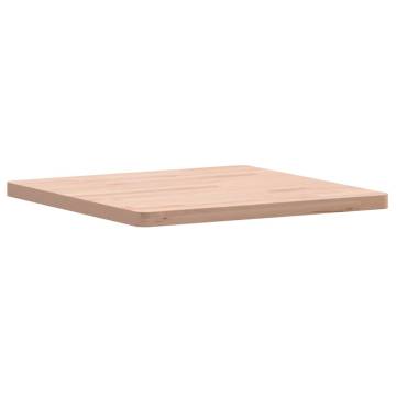 Table Top 50x50 cm – Solid Beech Wood Square Surface