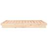 LED Bed Frame 160x200 cm - Stylish Solid Wood Design