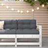 Garden Corner Sofa White Solid Wood Pine Colour white pine Quantity in Package 1 Model right corner sofa 