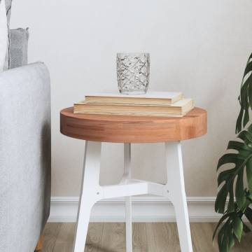 Round Table Top Ø30 cm - Solid Beech Wood | Hipo Market