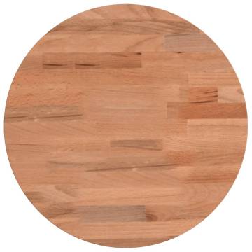 Round Table Top Ø30 cm - Solid Beech Wood | Hipo Market