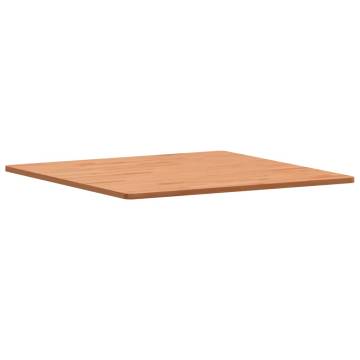 Table Top 70x70 cm Square Solid Beech Wood - Durable & Stylish