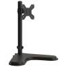 Adjustable Monitor Mount - Black Steel VESA 75/100 mm