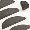 Carpet Stair Treads 15 pcs Anthracite | Non-Slip & Safe