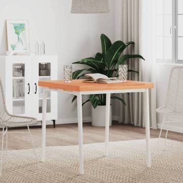 Square Solid Wood Beech Table Top 70x70 cm | Hipo Market