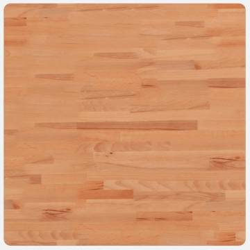 Square Solid Wood Beech Table Top 70x70 cm | Hipo Market