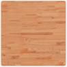 Square Solid Wood Beech Table Top 70x70 cm | Hipo Market