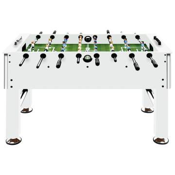 Football Table Steel - 60 kg | 140x74.5x87.5 cm White