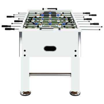 Football Table Steel - 60 kg | 140x74.5x87.5 cm White