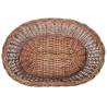 Willow Dog Basket/Pet Bed Natural 50 cm - Comfortable & Stylish