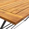 Folding Outdoor Dining Set - Solid Acacia Wood - HipoMarket