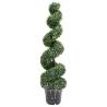 Artificial Boxwood Spiral Plant with Pot Green 117 cm Size 29.5 x 117 cm Quantity in Package 1 