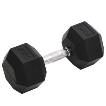 20 kg Cast Iron Dumbbell - Durable & Versatile Workout