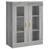 Elegant Highboard Grey Sonoma – Stylish Storage Solution