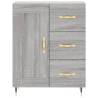 Elegant Highboard Grey Sonoma – Stylish Storage Solution