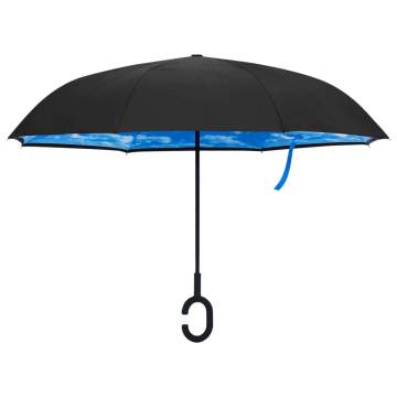 Umbrella C-handle Black 108 cm - Durable & Water-Resistant