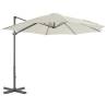 Cantilever Umbrella with Aluminium Pole Sand 300 cm Colour sand Size 300 x 238 cm Quantity in Package 1 