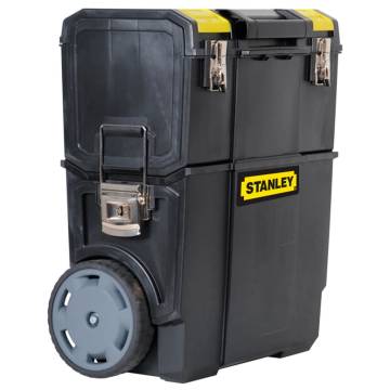 Stanley Mobile Work Centre Plastic Black - 3-in-1 Storage Solution