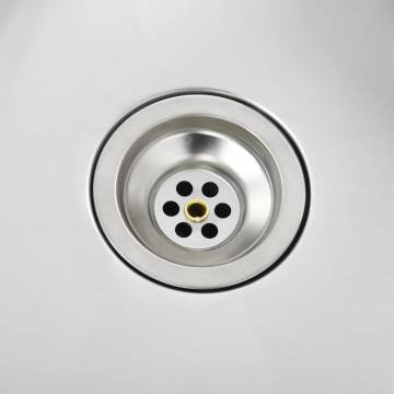 Handmade Stainless Steel Kitchen Sink - Premium Quality Design