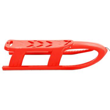 Children's Red Sledge - Durable & Fun 102.5x40x23 cm