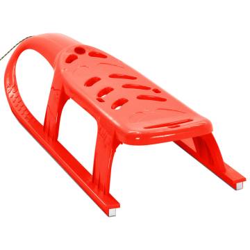 Children's Red Sledge - Durable & Fun 102.5x40x23 cm