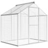 Outdoor Aviary Aluminium 178x122x194 cm Size 178 x 122 x 194 cm 